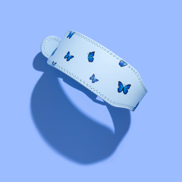 BLUE BUTTERFLY LIFTING BELT