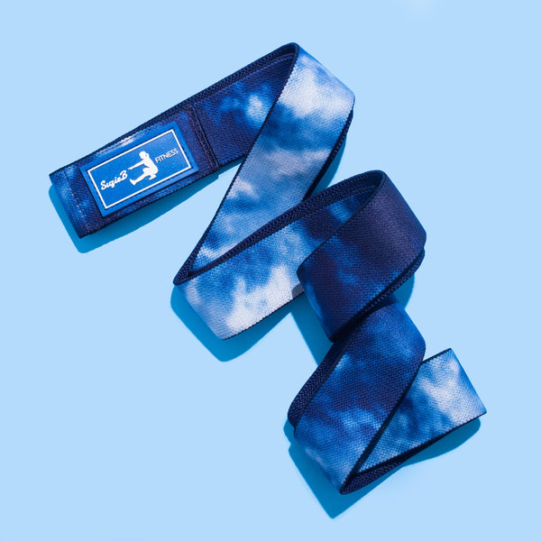 NAVY TIE DYE LONG BAND