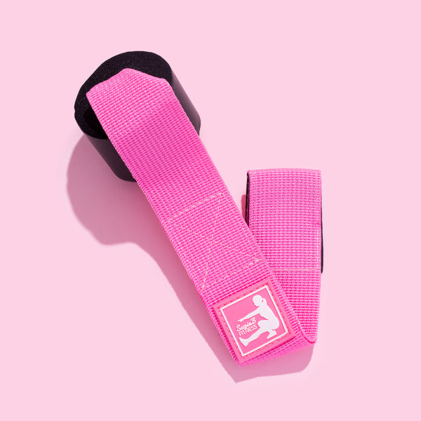 Pink door stop 