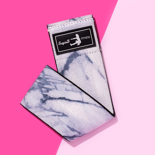 WHITE MARBLE GLUTE BAND